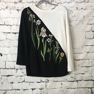 Bob Mackie Wearable Art  sweater